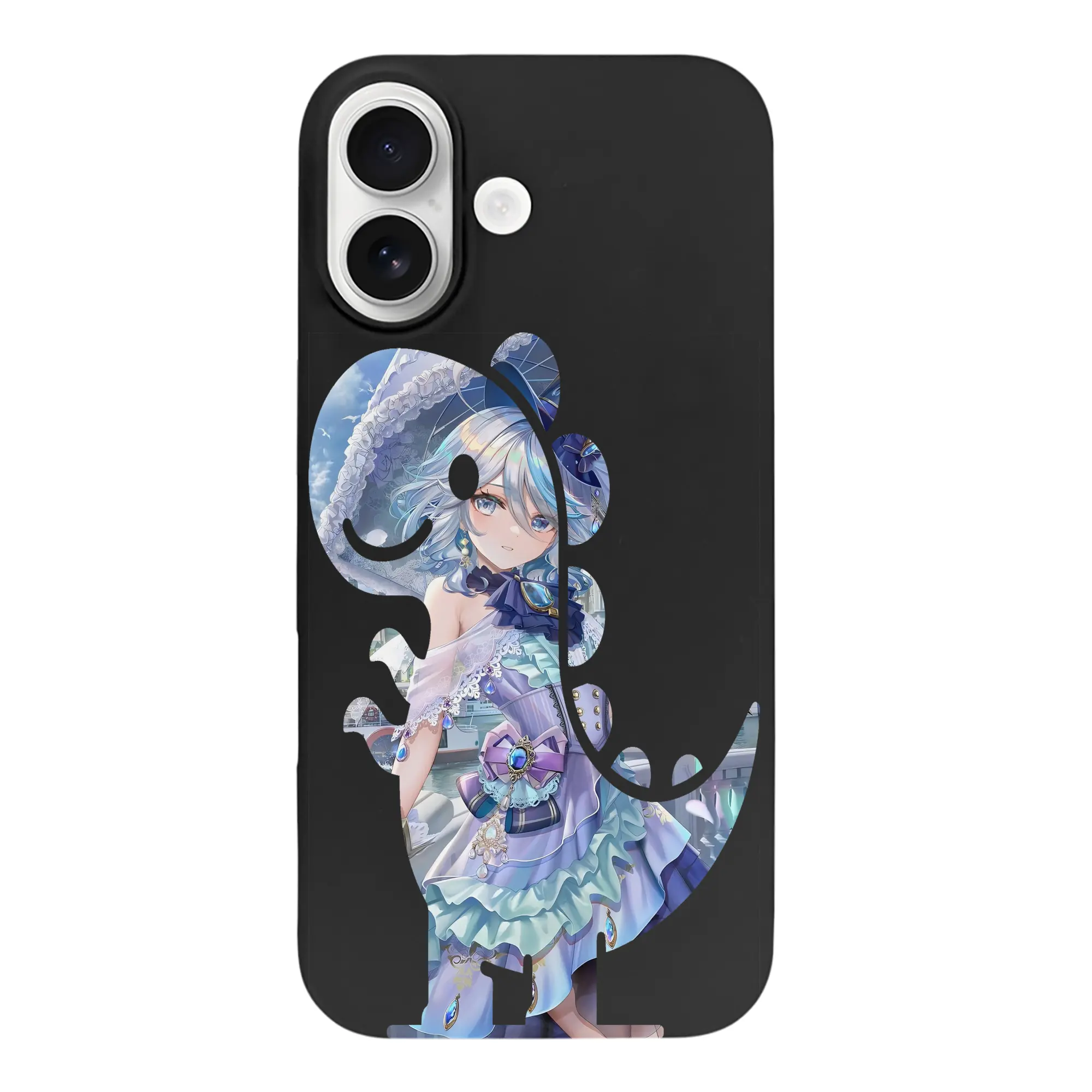 原 神 グッズ フリーナ - iPhone 17 シリーズ シリコンケース 薄型 耐衝撃 指紋防止 ソフトタッチカバー 精密フィット 傷防止 保護ケース iPhone 17/17 Air/17 Pro/17 Pro Max 対応